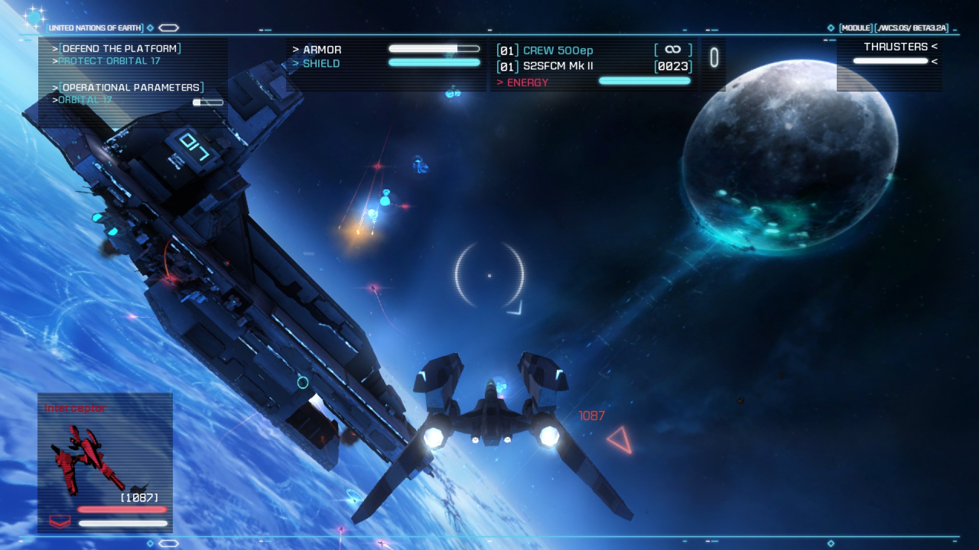Strike Suit Zero screenshot