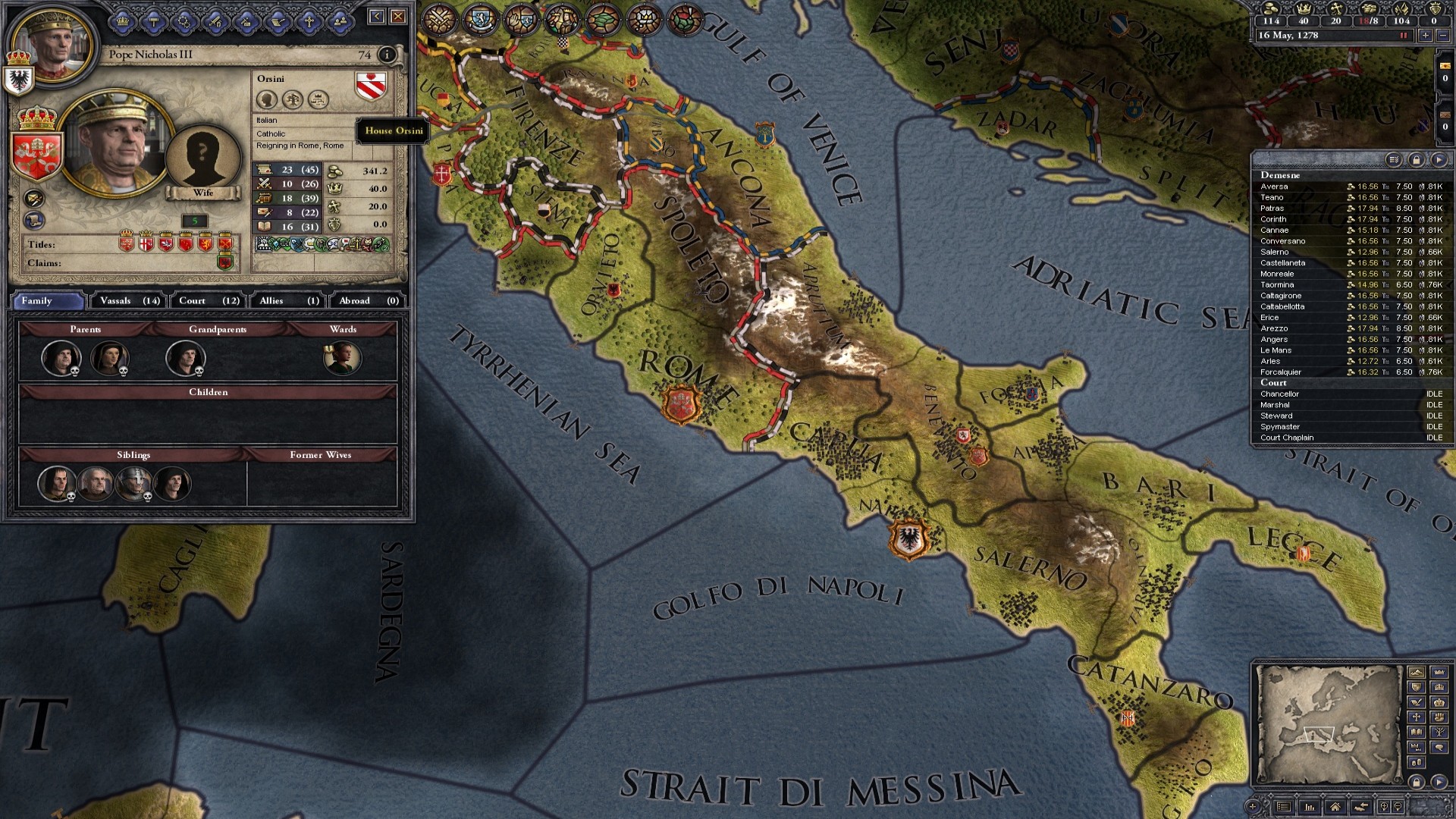 Crusader Kings II: Dynasty Shield II screenshot