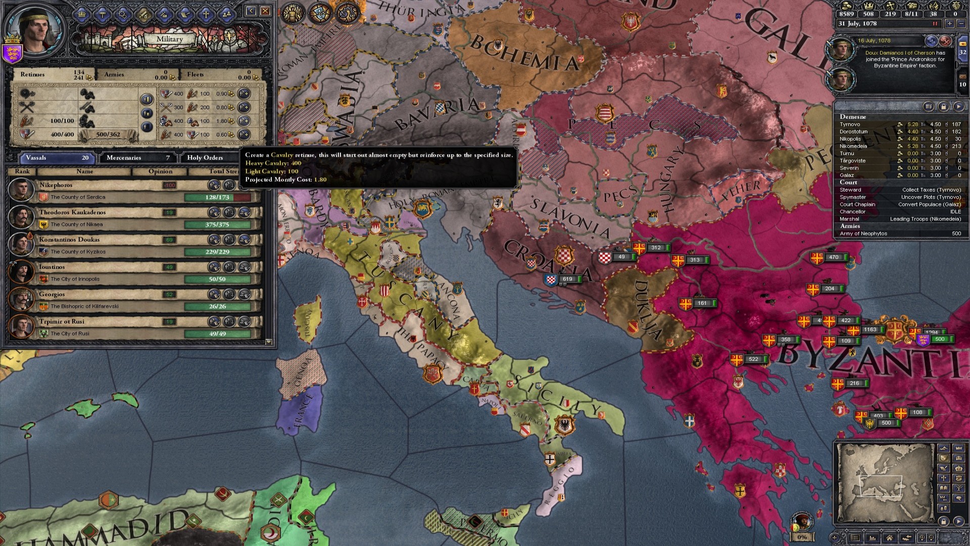 Expansion - Crusader Kings II: Legacy of Rome screenshot