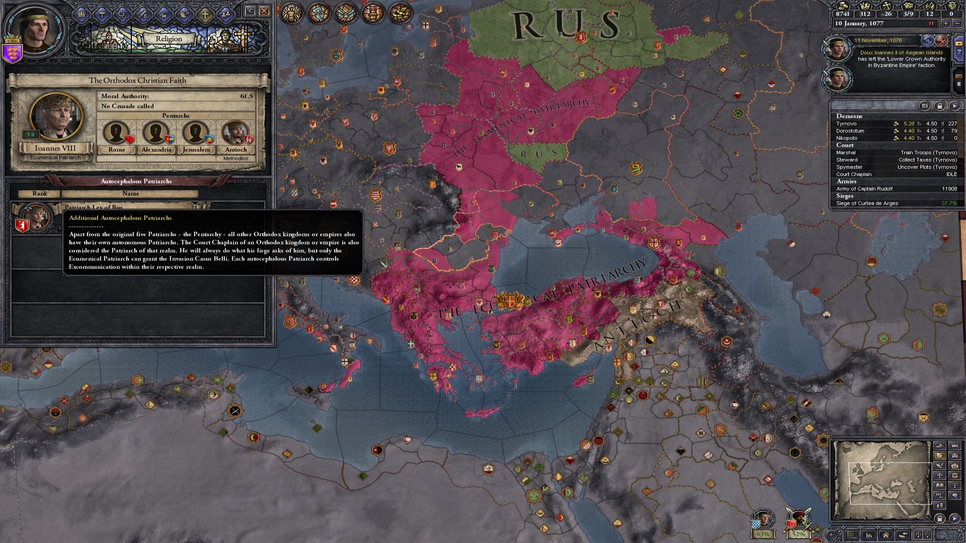 Expansion - Crusader Kings II: Legacy of Rome screenshot