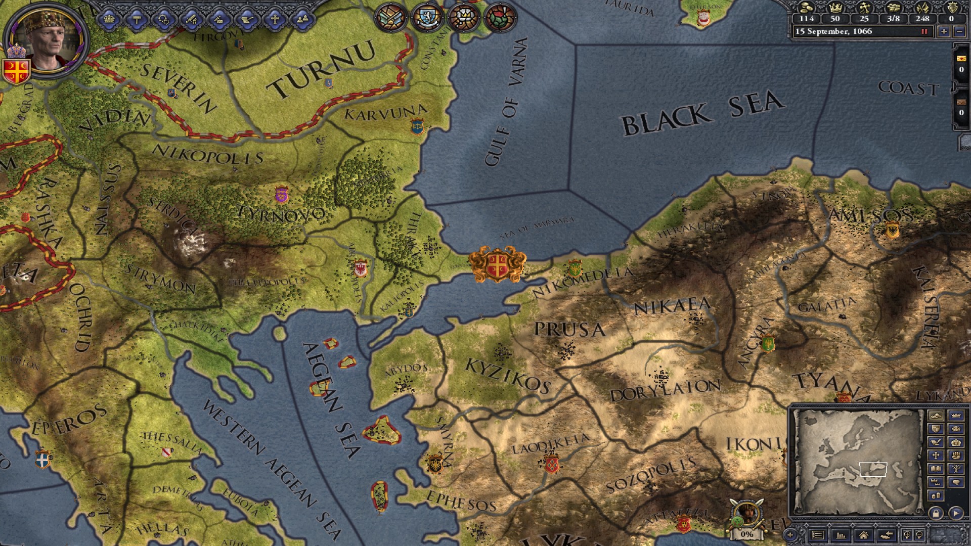 Crusader Kings II: Songs of Byzantium screenshot