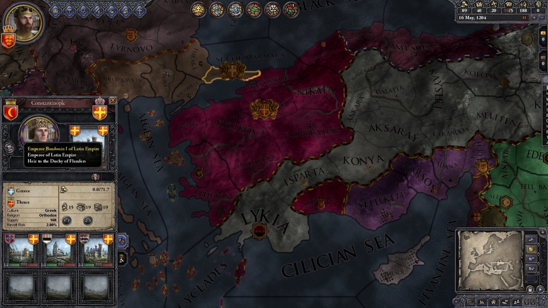 Crusader Kings II: Songs of Prosperity screenshot