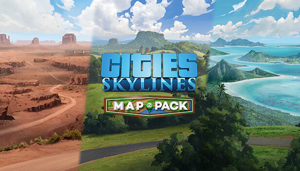 Cities: Skylines - Content Creator Pack: Map Pack 2