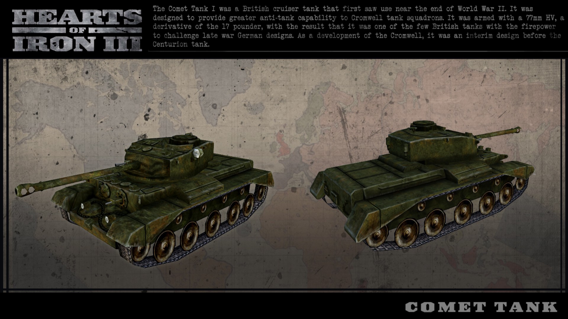 Hearts of Iron III: British Vehicle Spritepack screenshot