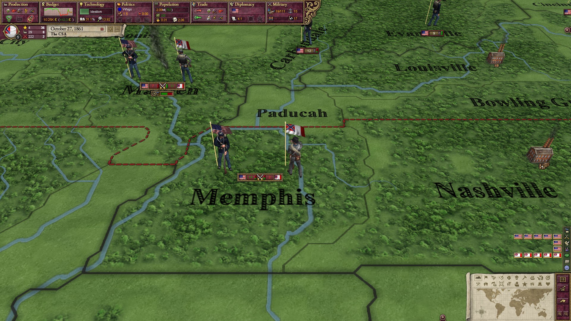 Victoria II: A House Divided - American Civil War Spritepack screenshot