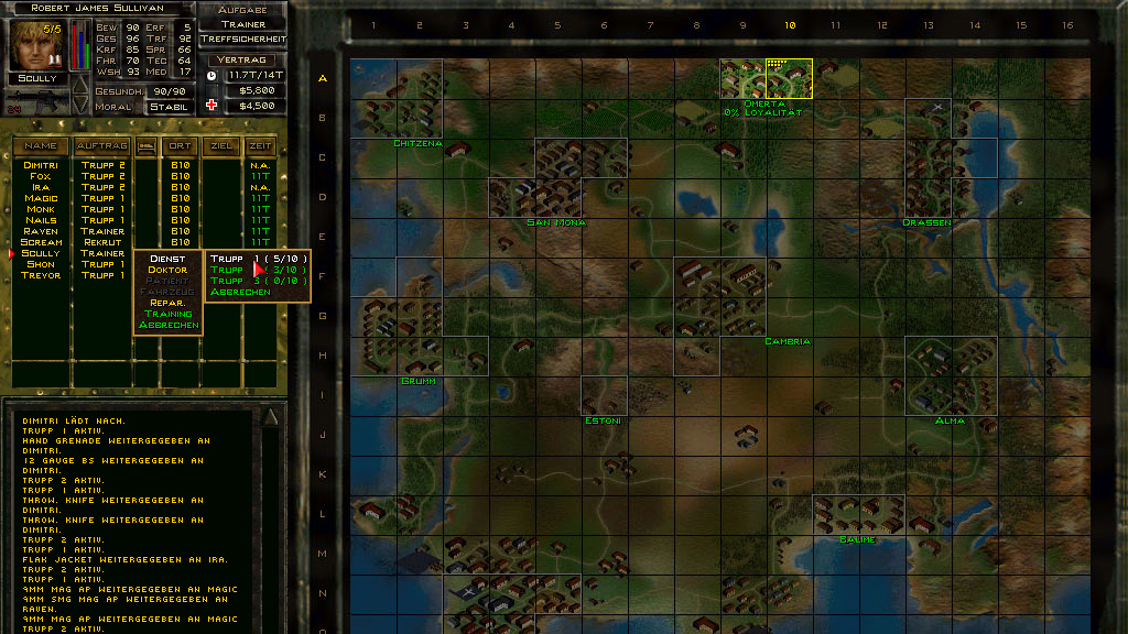 Jagged Alliance 2 - Wildfire screenshot