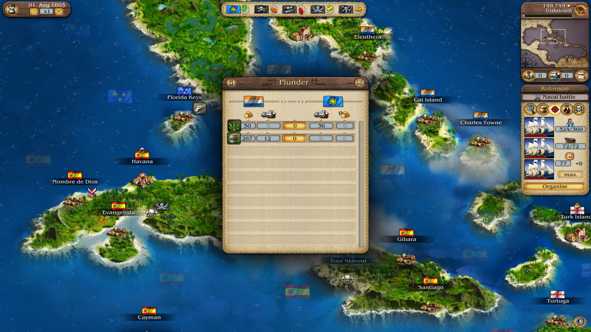Port Royale 3: Dawn of Pirates DLC screenshot