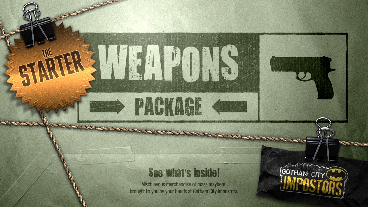 Gotham City Impostors Free to Play: Weapon Pack - Starter  screenshot