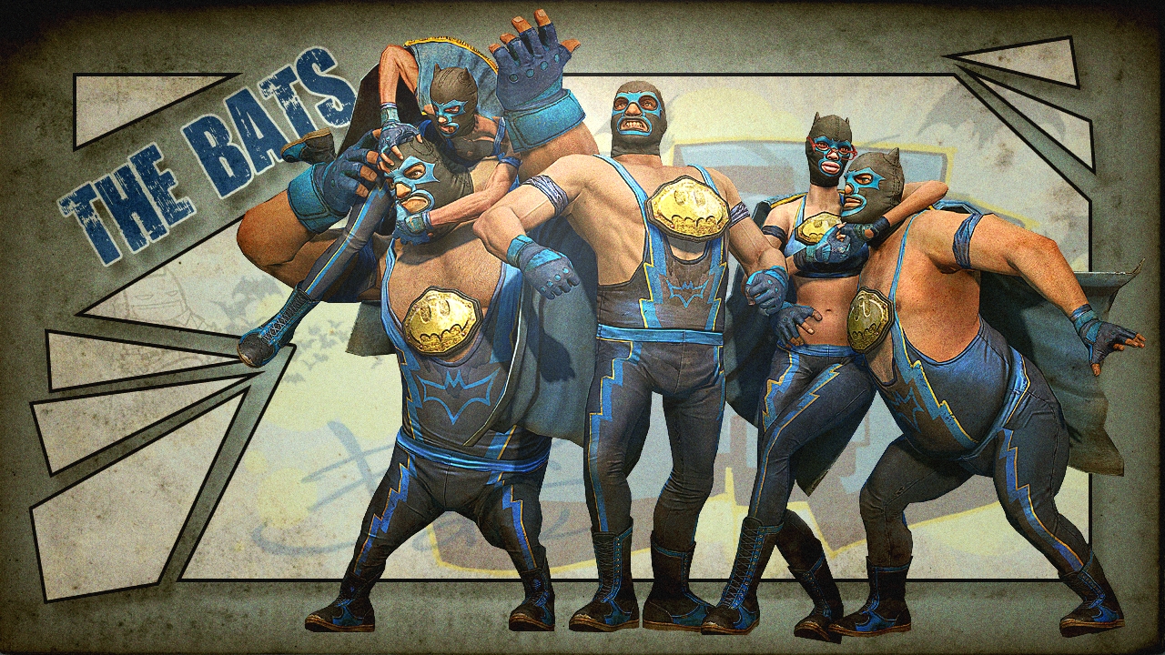 Gotham City Impostors Free to Play: Luchador Costume  screenshot
