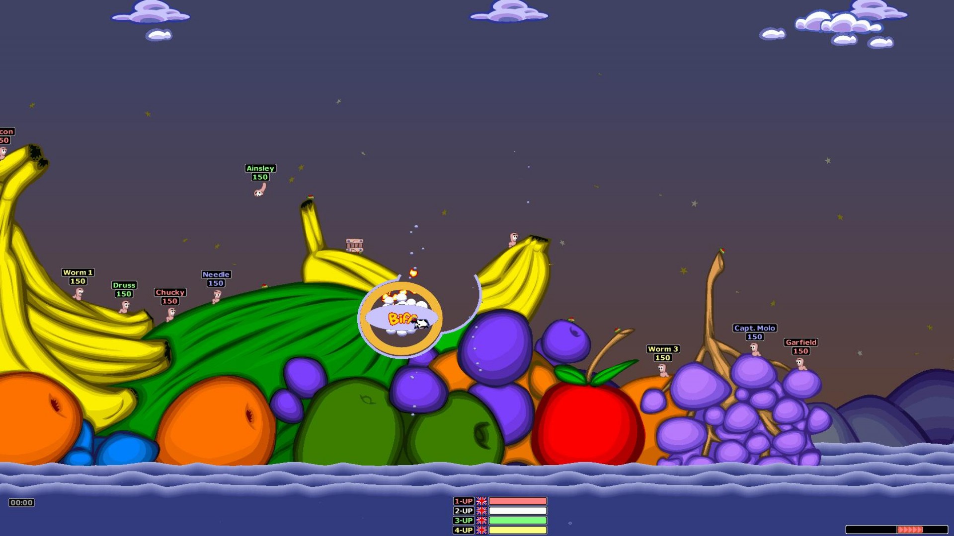 Worms Armageddon screenshot