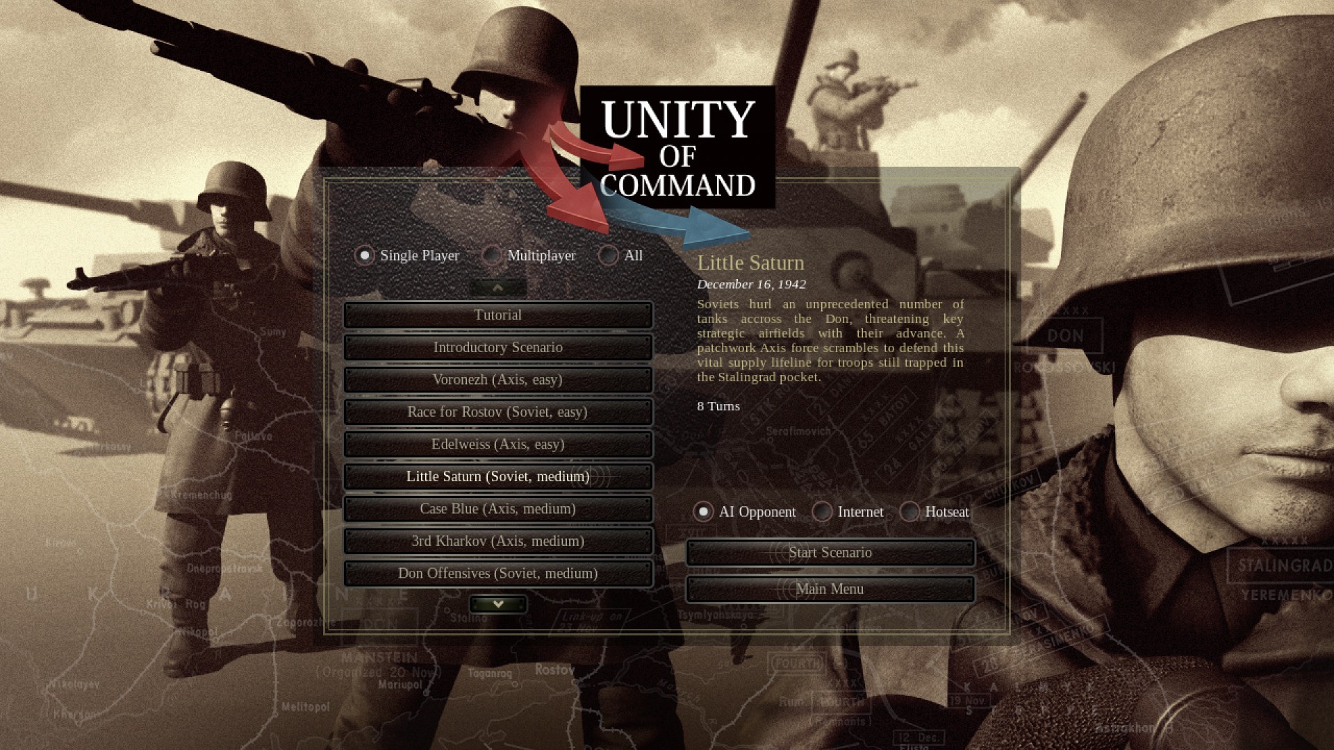 Unity of Command: Stalingrad Campaign screenshot