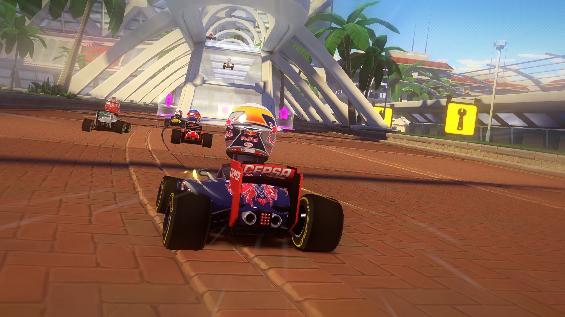 F1 Race Stars - Europe Track DLC screenshot