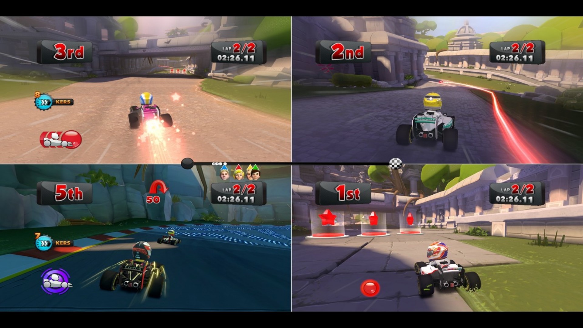 F1 Race Stars - China Track screenshot