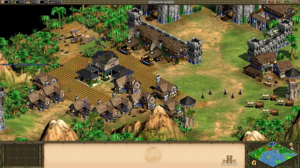 Age of Empires II has been re-imagined in high definition with new features, trading cards, improved AI, workshop support, multiplayer, 