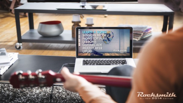 Rocksmith 2014 on Laptop Rocksmith 2014 on Laptop