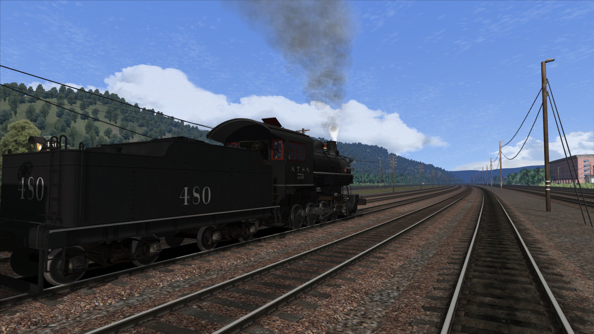 Train Simulator: AT&N Consolidation Class 280-157 Loco Add-On screenshot
