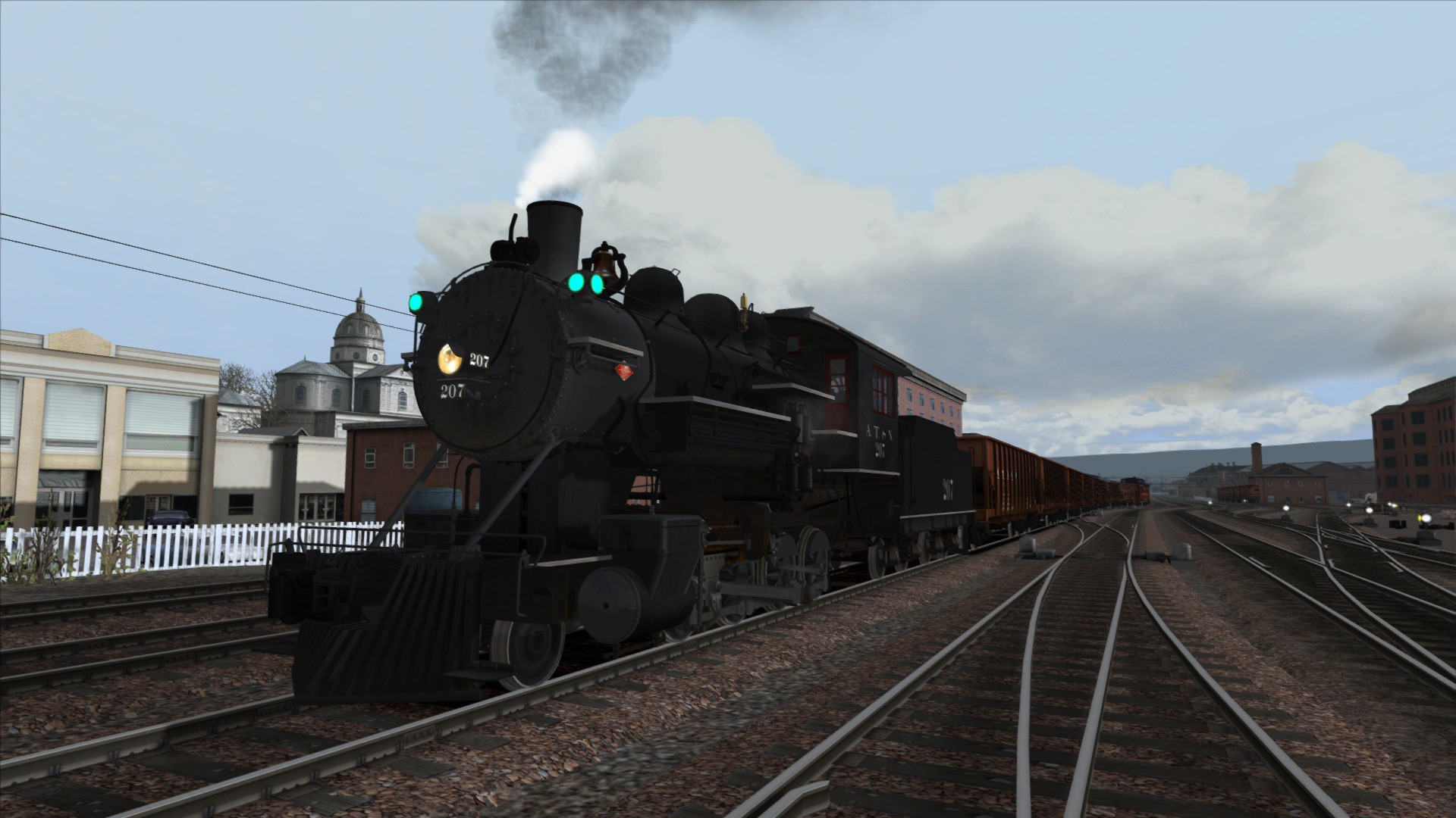 Train Simulator: AT&N Consolidation Class 280-157 Loco Add-On screenshot