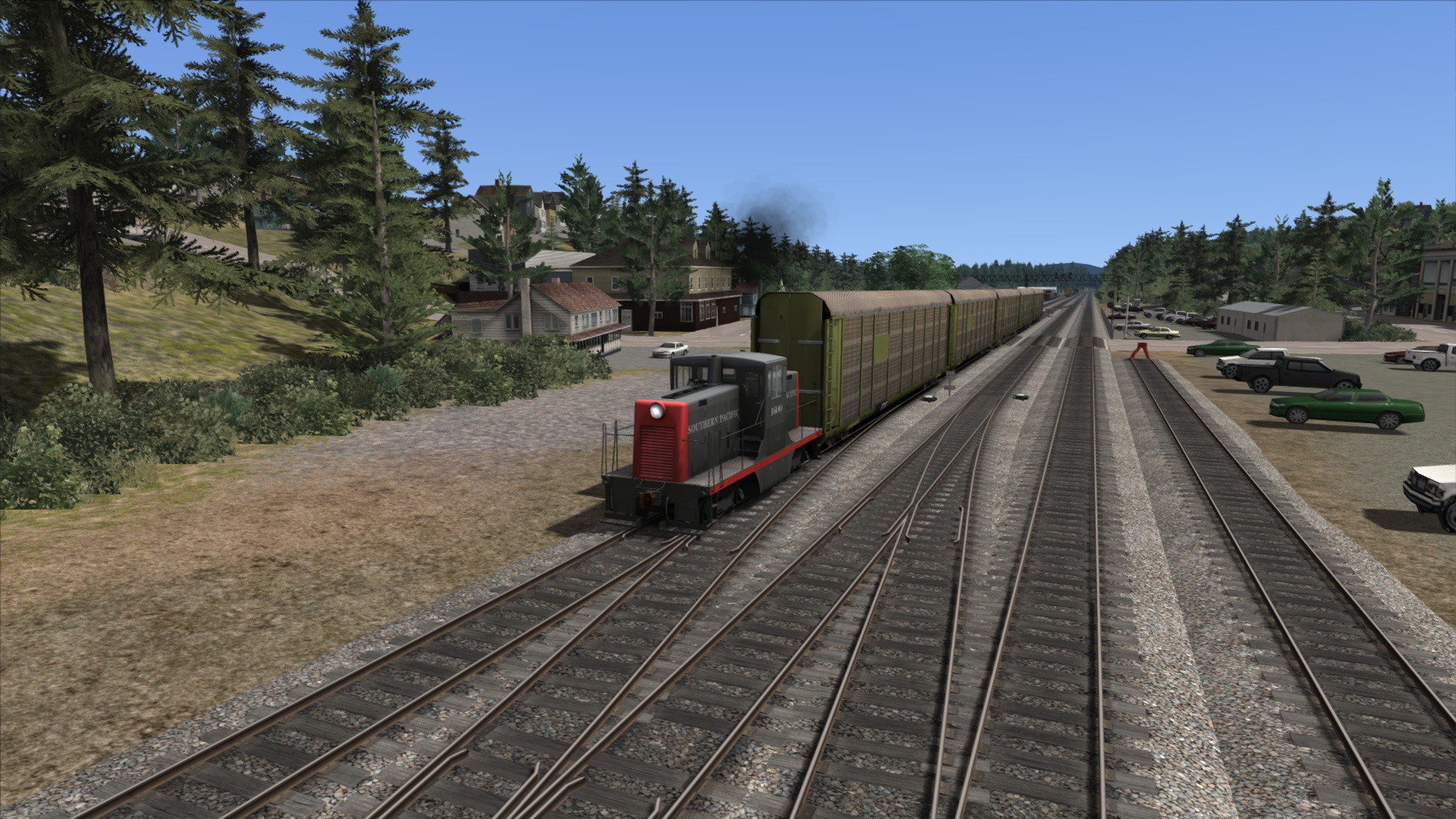 Train Simulator: Southern Pacific GE 44 Loco Add-On screenshot