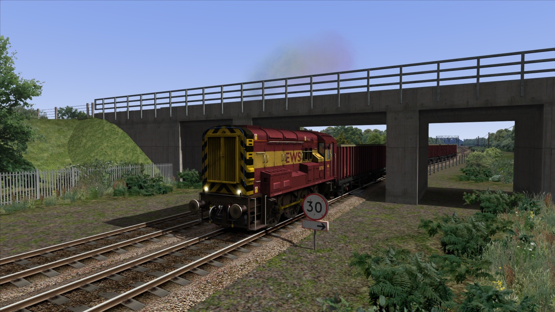 Train Simulator: EWS & Freightliner Class 08s Loco Add-On screenshot