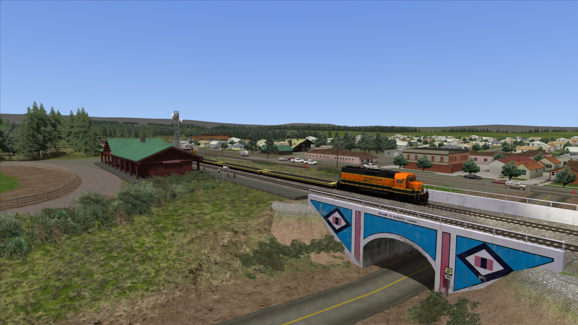 Train Simulator: BNSF Locomotive Pack Add-On screenshot