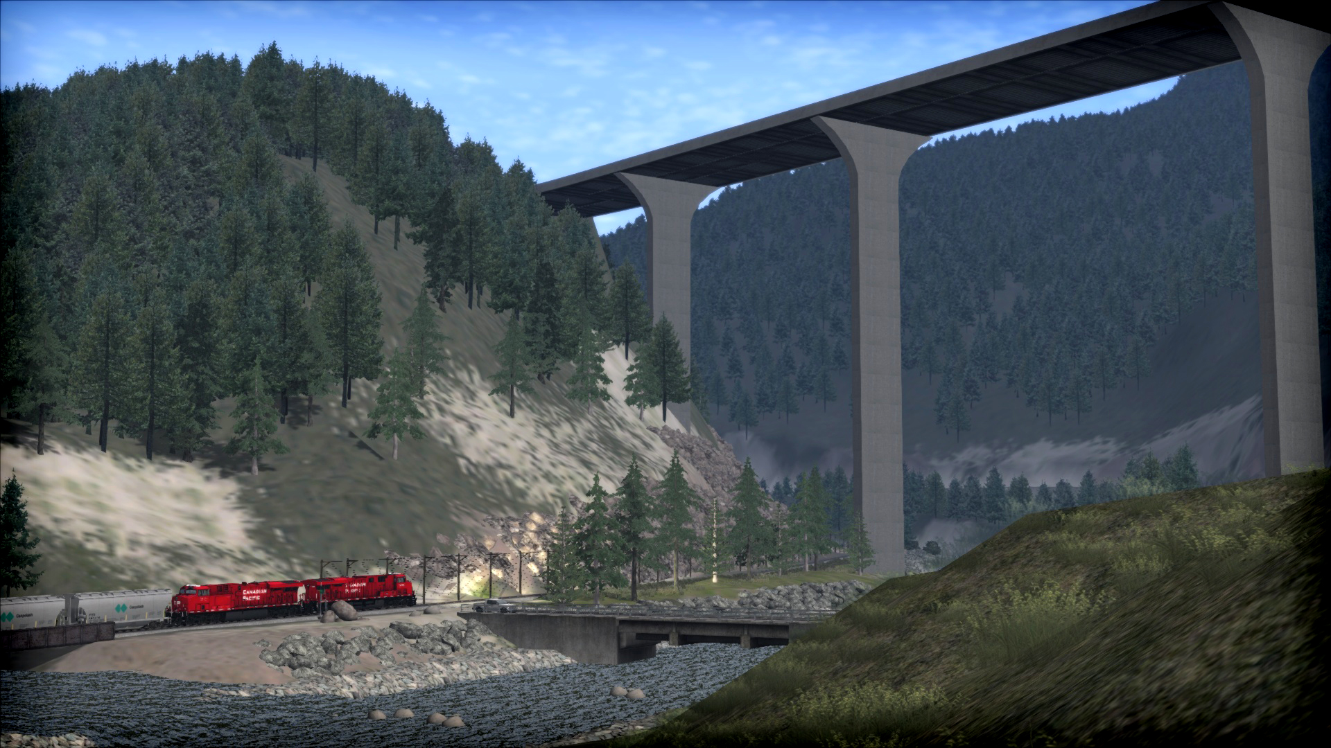 Train Simulator: Canadian Mountain Passes: Revelstoke-Lake Louise screenshot