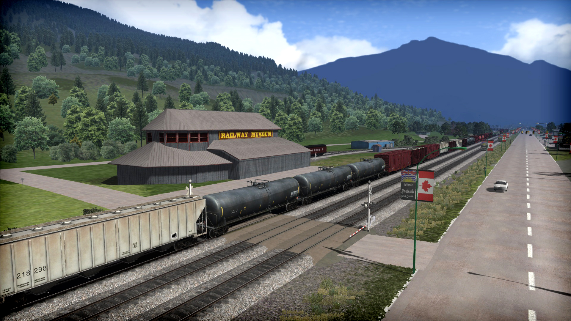 Train Simulator: Canadian Mountain Passes: Revelstoke-Lake Louise screenshot
