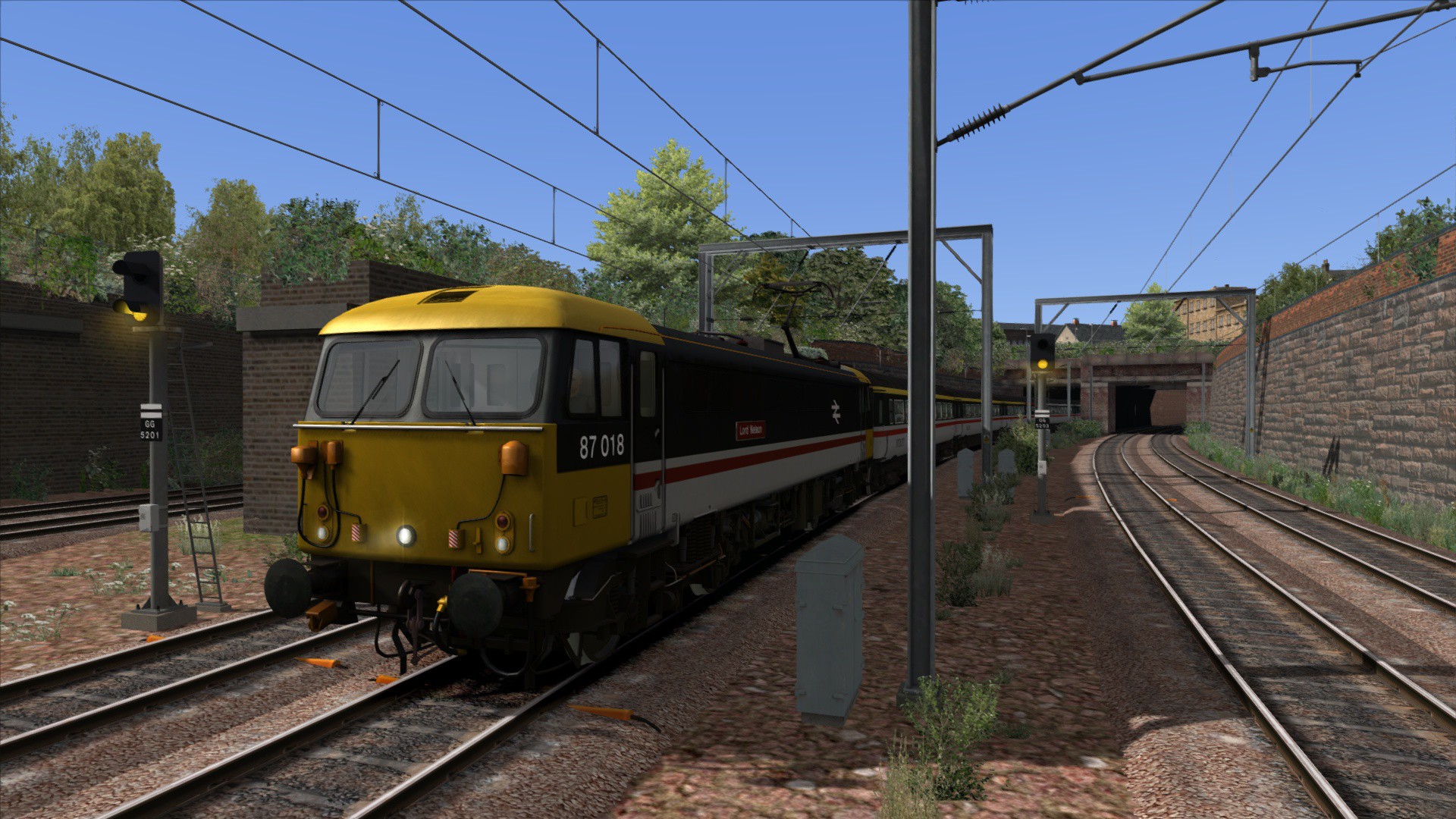 Train Simulator: BR Class 87 Loco Add-On screenshot