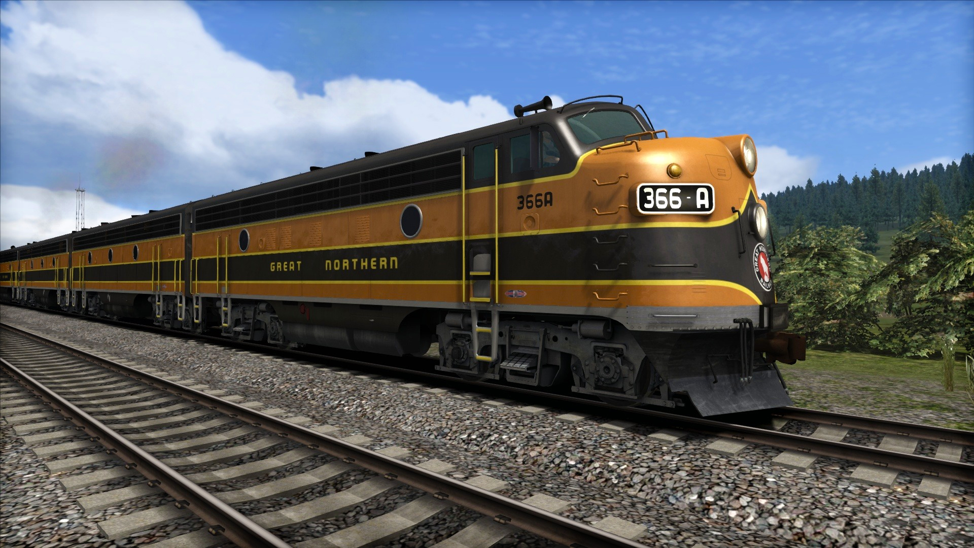 Train Simulator: Great Northern F7 ‘Empire Builder’ Loco Add-On screenshot