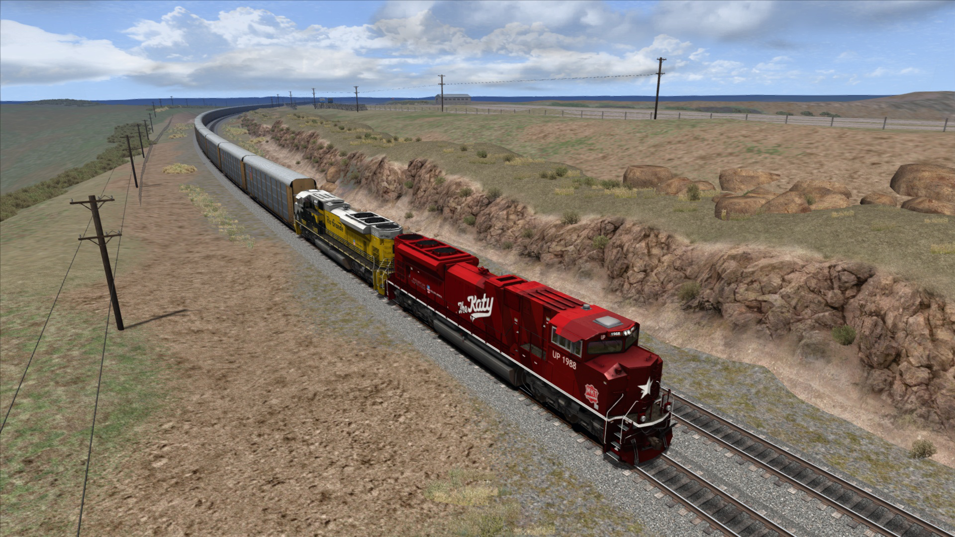 Train Simulator: Union Pacific Heritage SD70ACes Loco Add-On screenshot