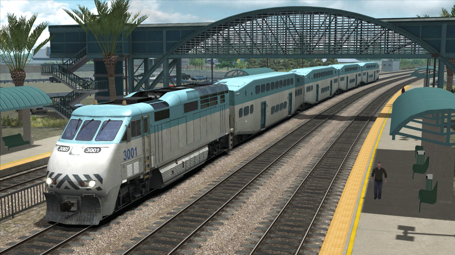 Train Simulator: San Diego Commuter Rail F59PHI Loco Add-On screenshot