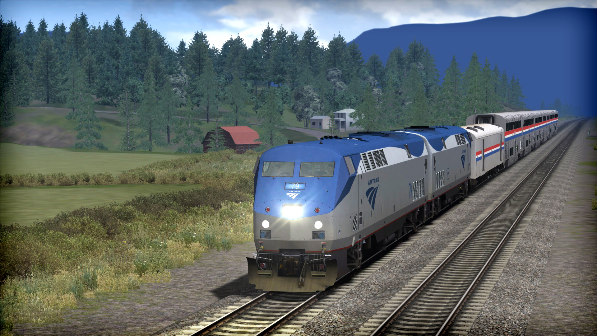 Train Simulator: Amtrak P42 DC 'Empire Builder' Loco Add-On screenshot