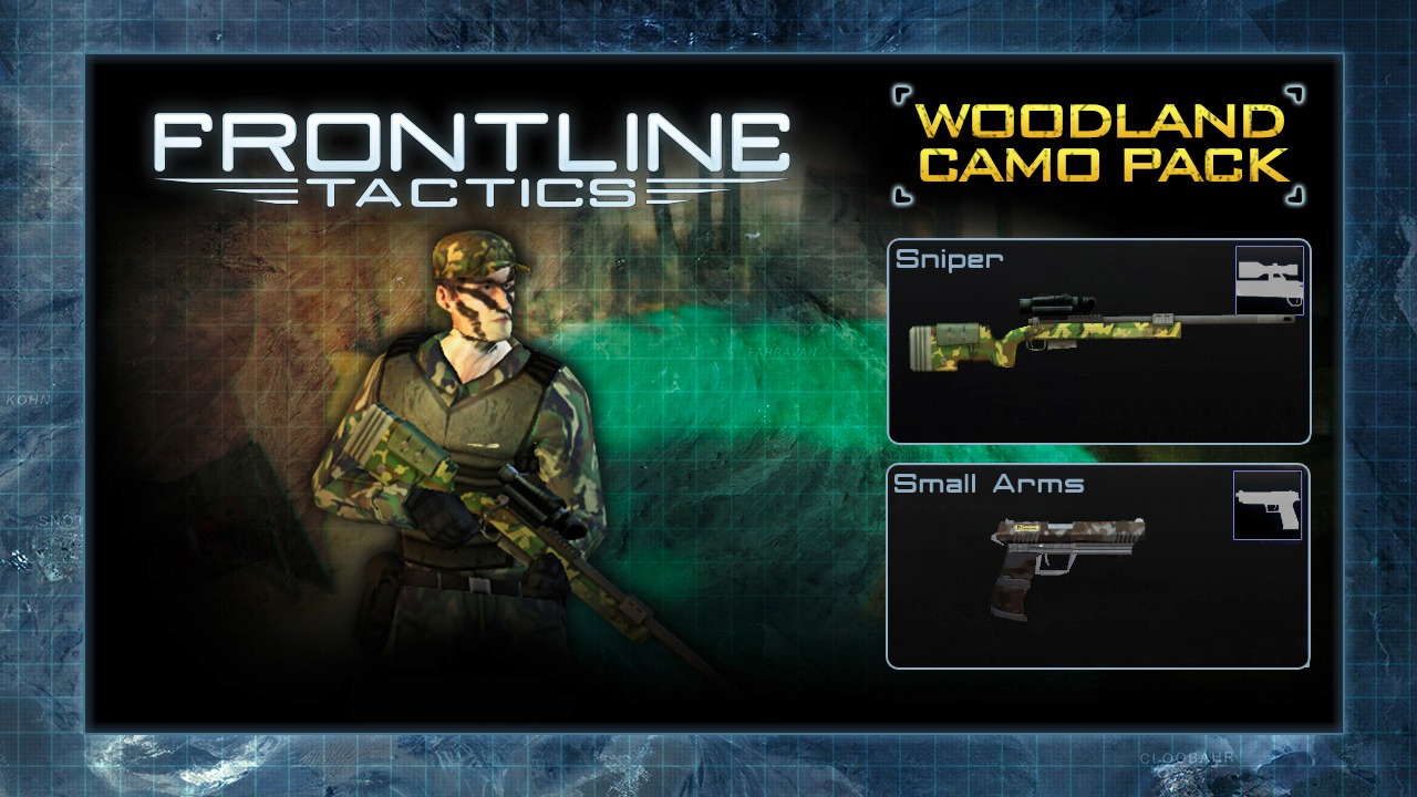 Frontline Tactics - Woodland Camouflage screenshot