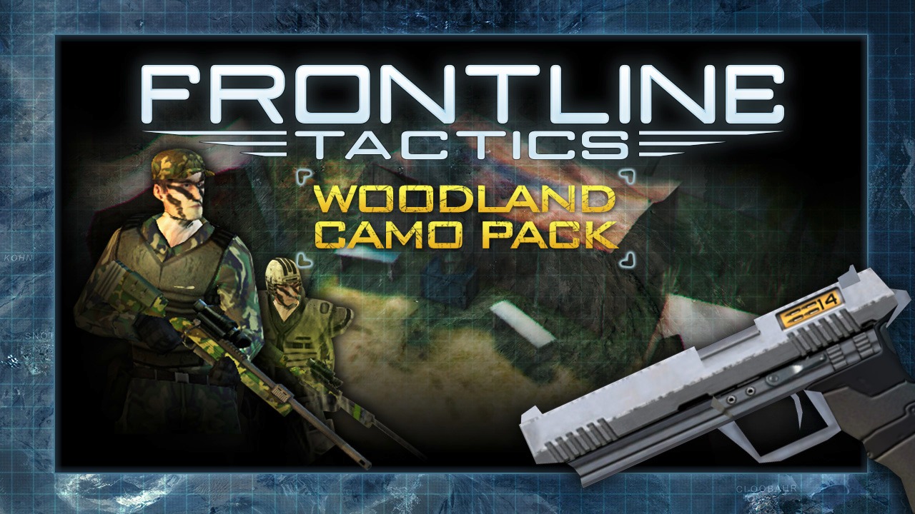 Frontline Tactics - Woodland Camouflage screenshot