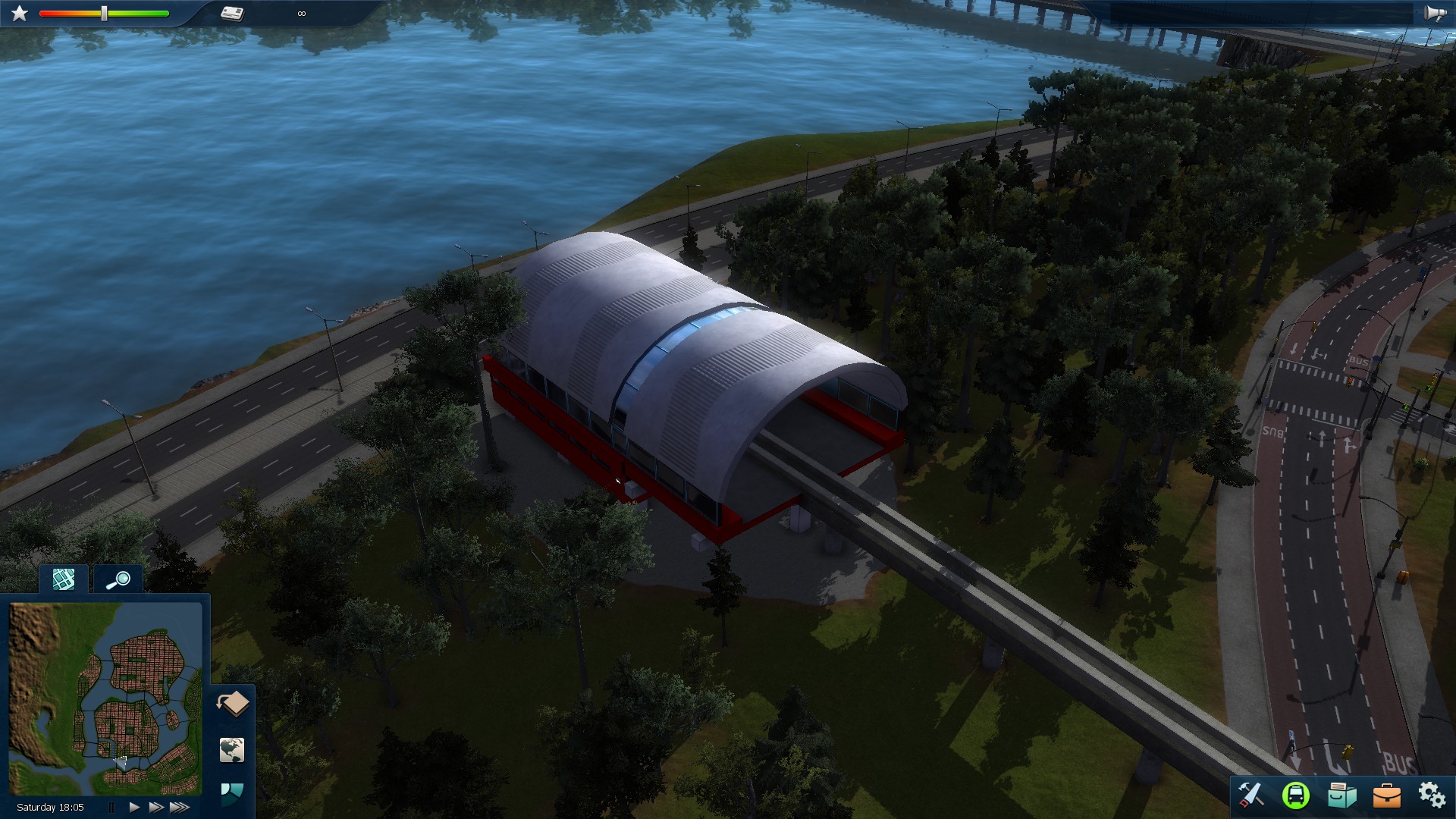 Cities in Motion 2: Marvellous Monorails screenshot