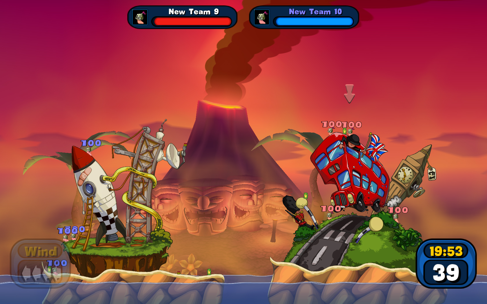 Worms Reloaded: The "Pre-order Forts and Hats" DLC Pack screenshot