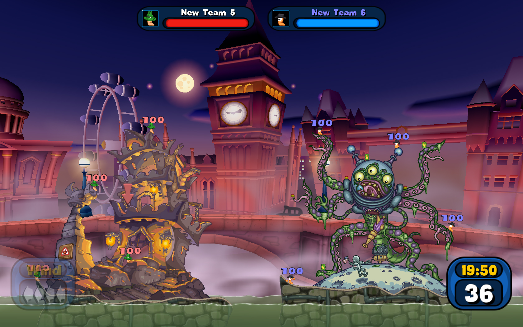 Worms Reloaded: The "Pre-order Forts and Hats" DLC Pack screenshot
