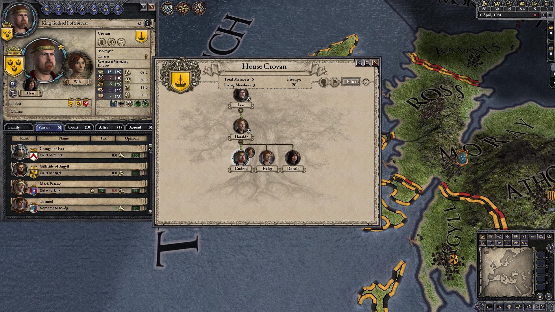 Crusader Kings II: Dynasty Shield III screenshot