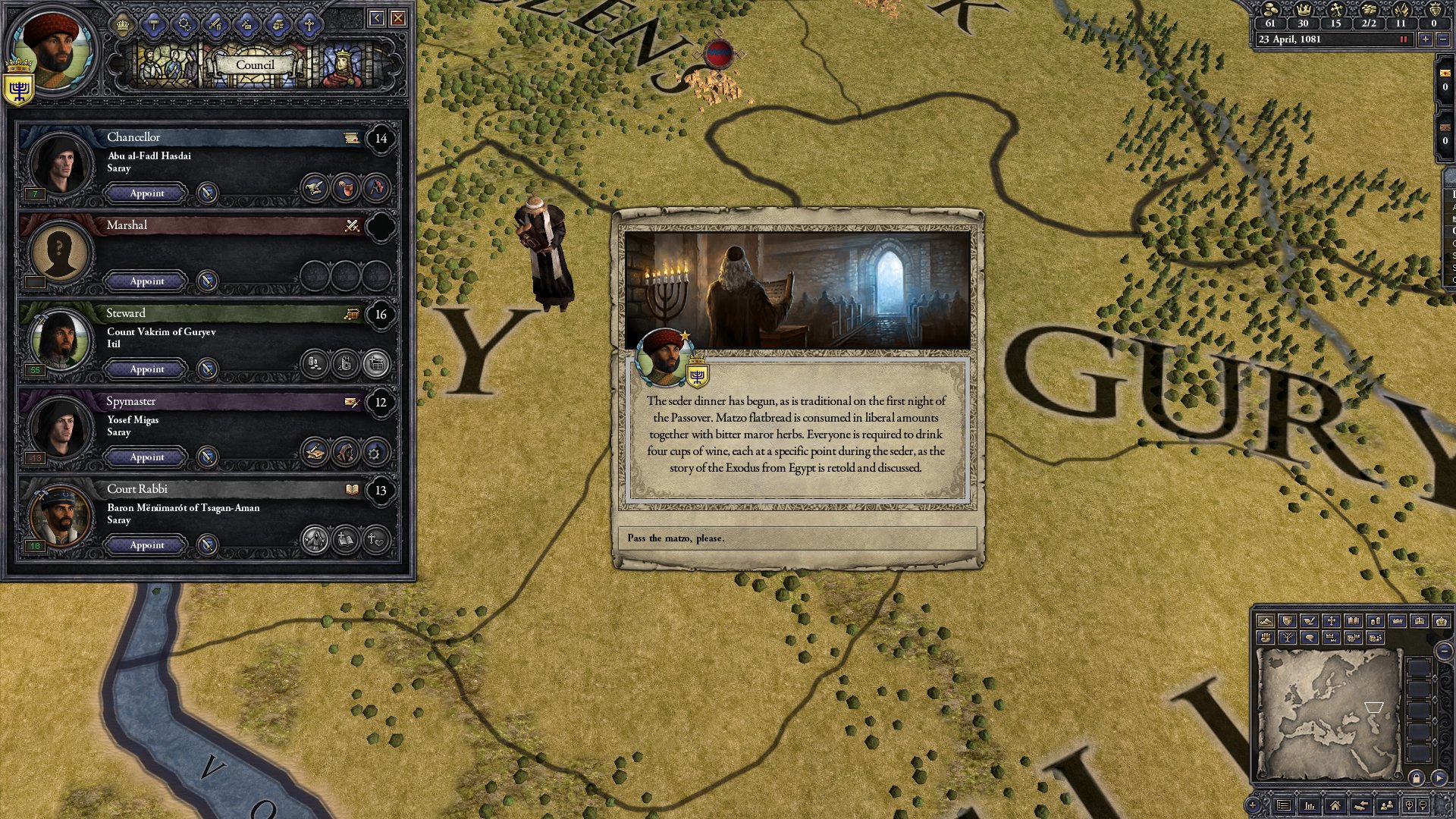 Expansion - Crusader Kings II: Sons of Abraham screenshot