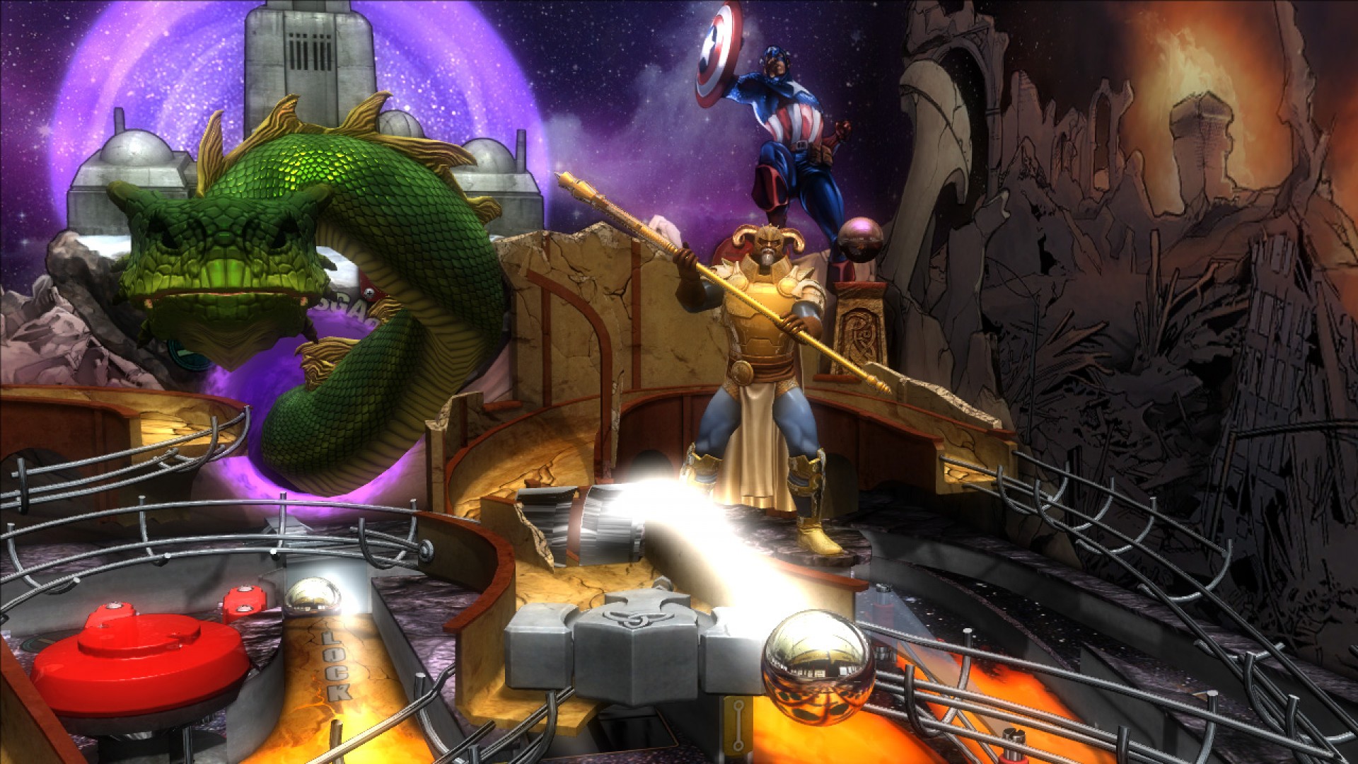 Pinball FX2 - Marvel Pinball Avengers Chronicles pack screenshot
