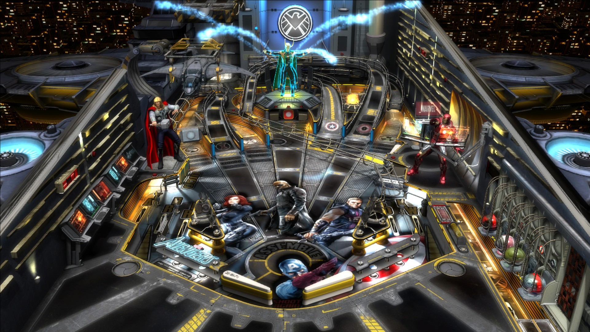 Pinball FX2 - Marvel Pinball Avengers Chronicles pack screenshot