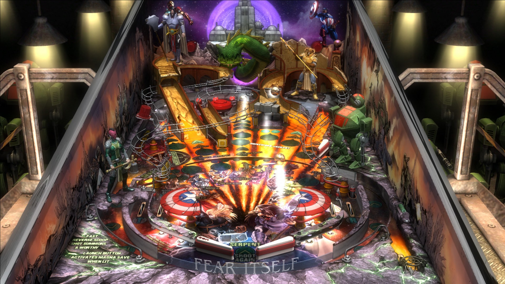 Pinball FX2 - Marvel Pinball Avengers Chronicles pack screenshot