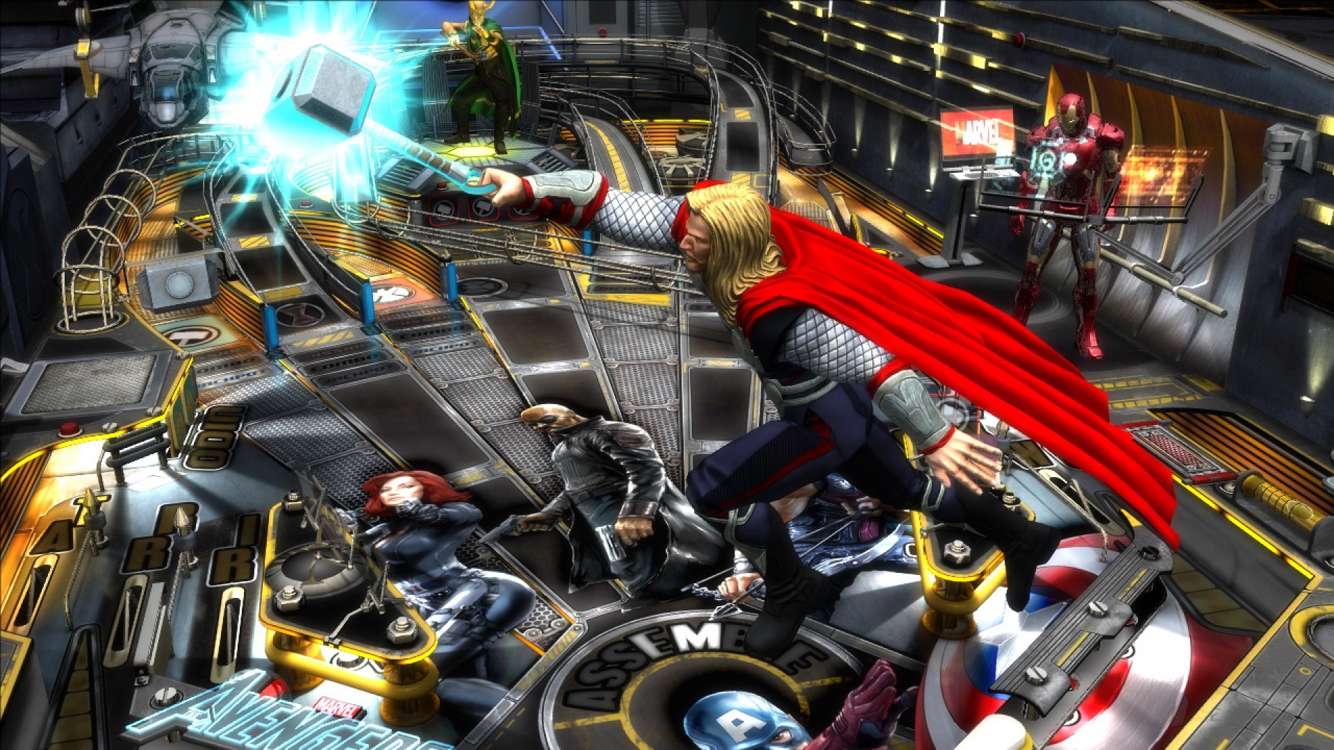 Pinball FX2 - Marvel Pinball Avengers Chronicles pack screenshot