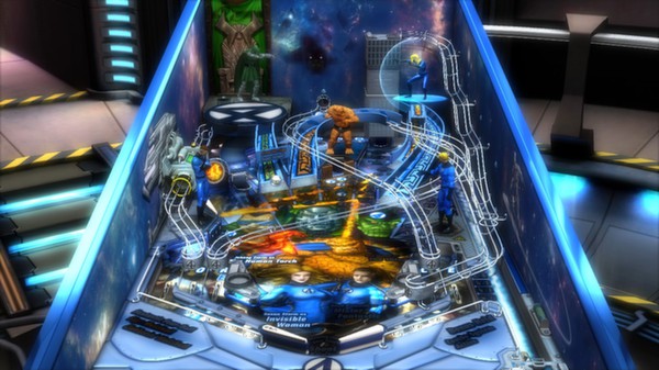 скриншот Pinball FX2 - Fantastic Four Table 1