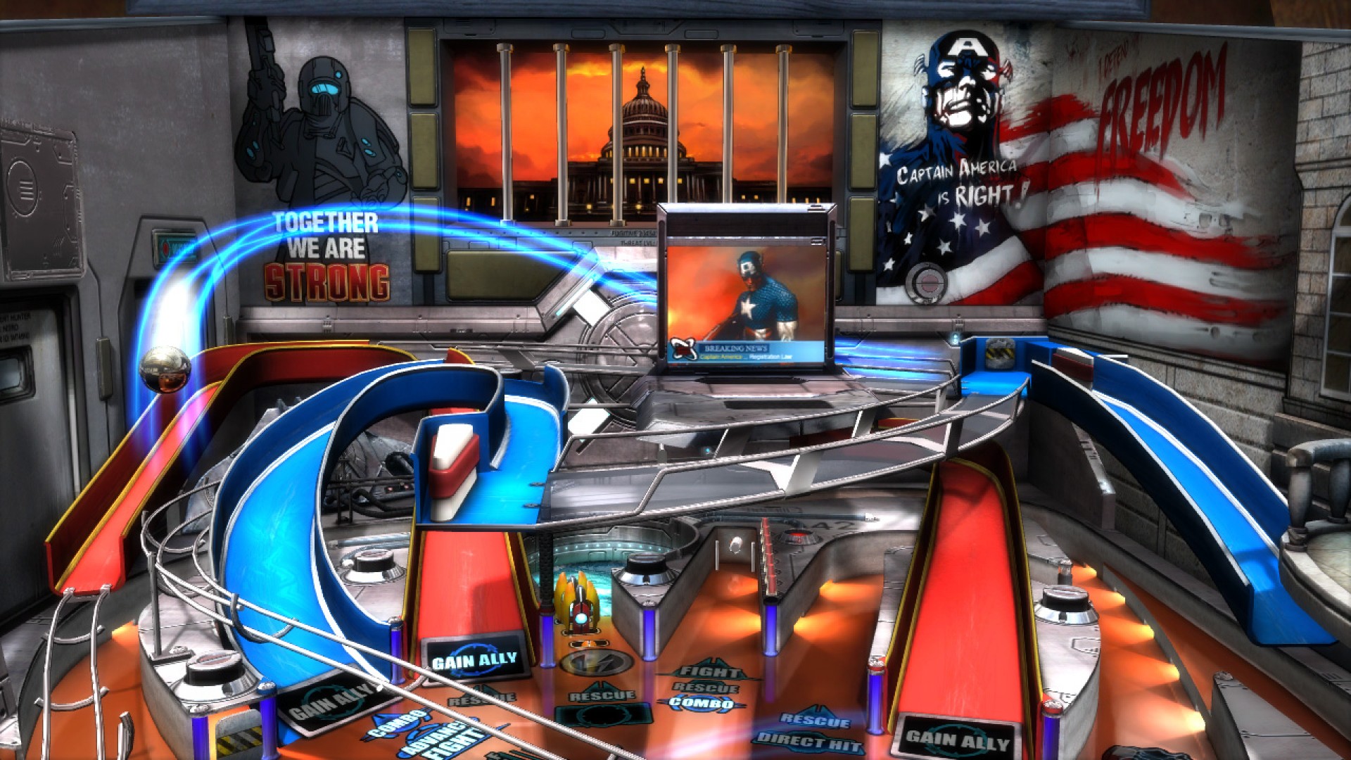Pinball FX2 - Civil War Table screenshot