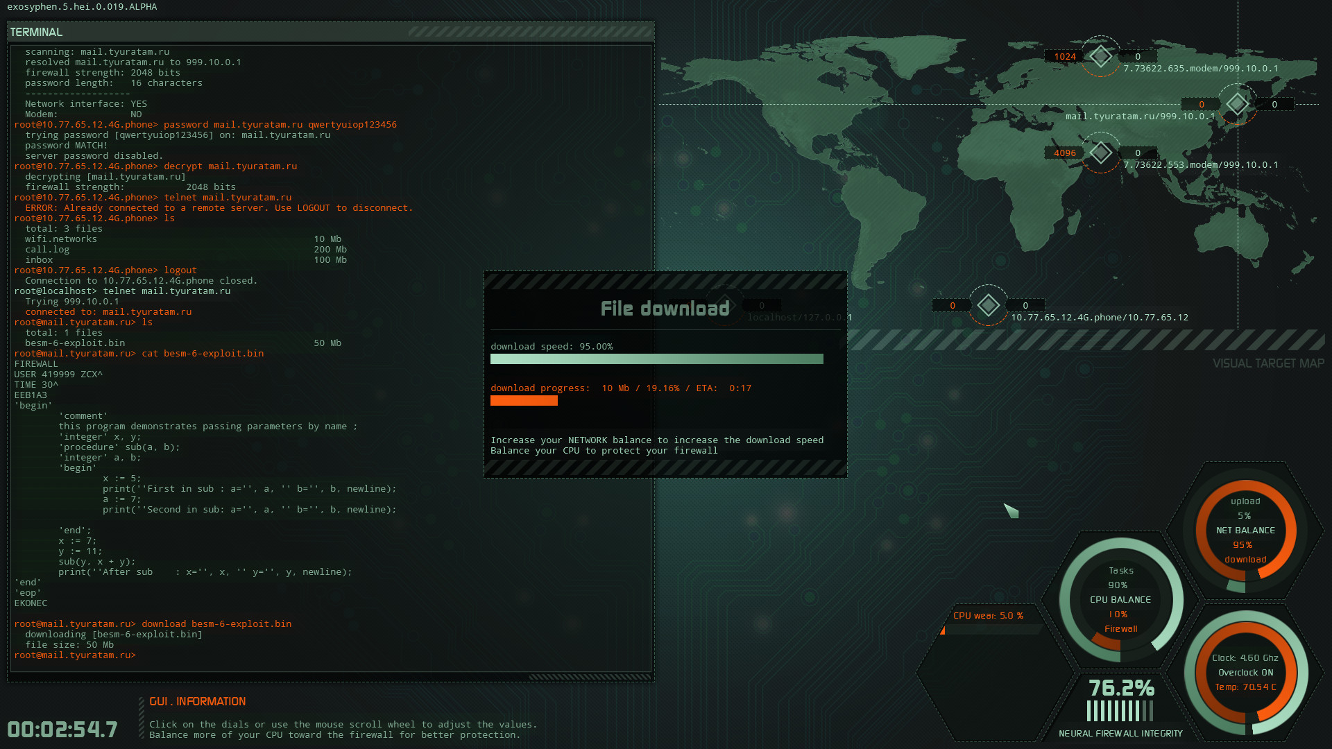 Hacker Evolution IMMERSION screenshot