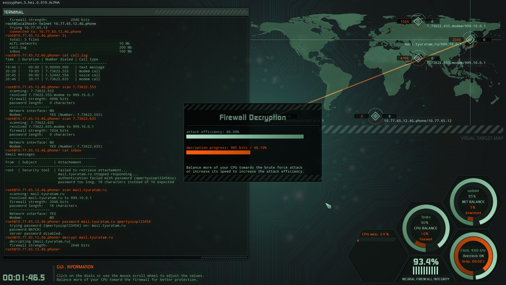 Hacker Evolution IMMERSION screenshot