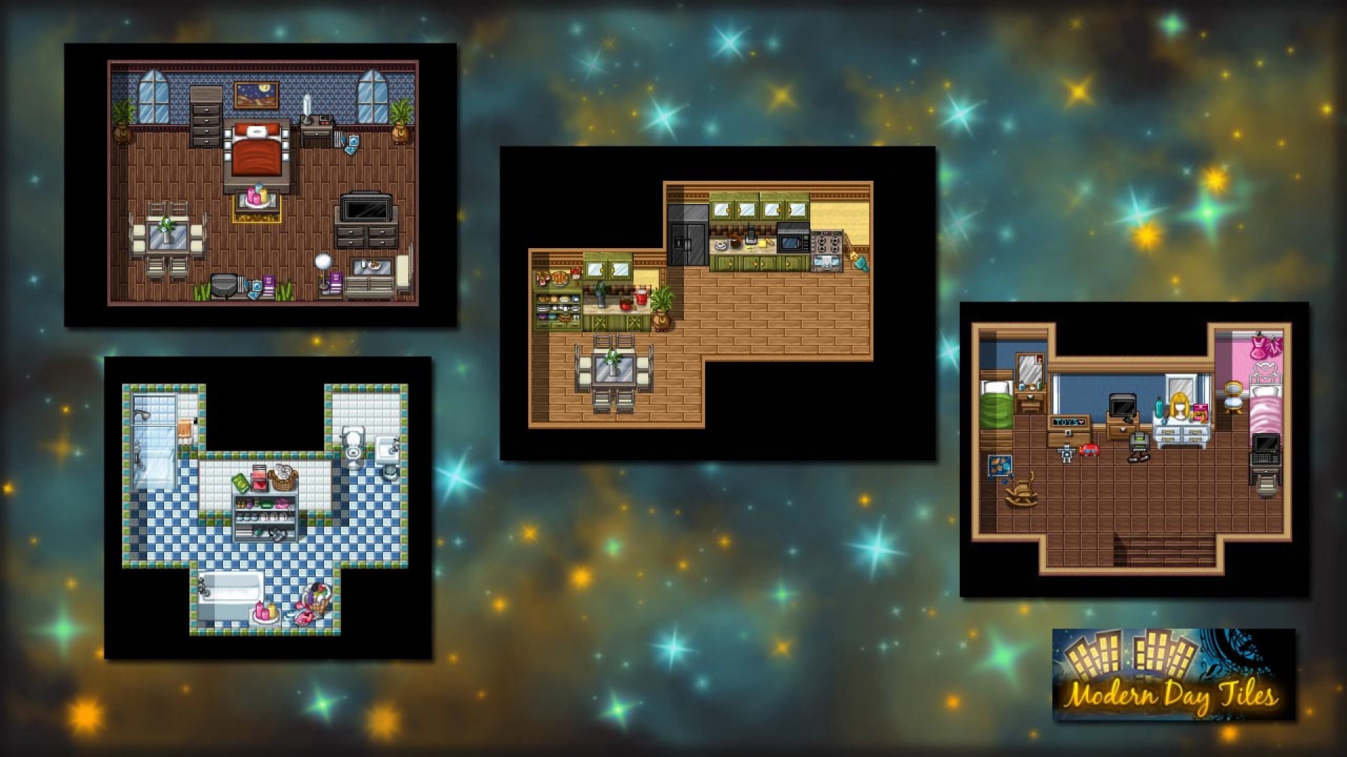 RPG Maker VX Ace - Modern Day Tiles Resource Pack screenshot