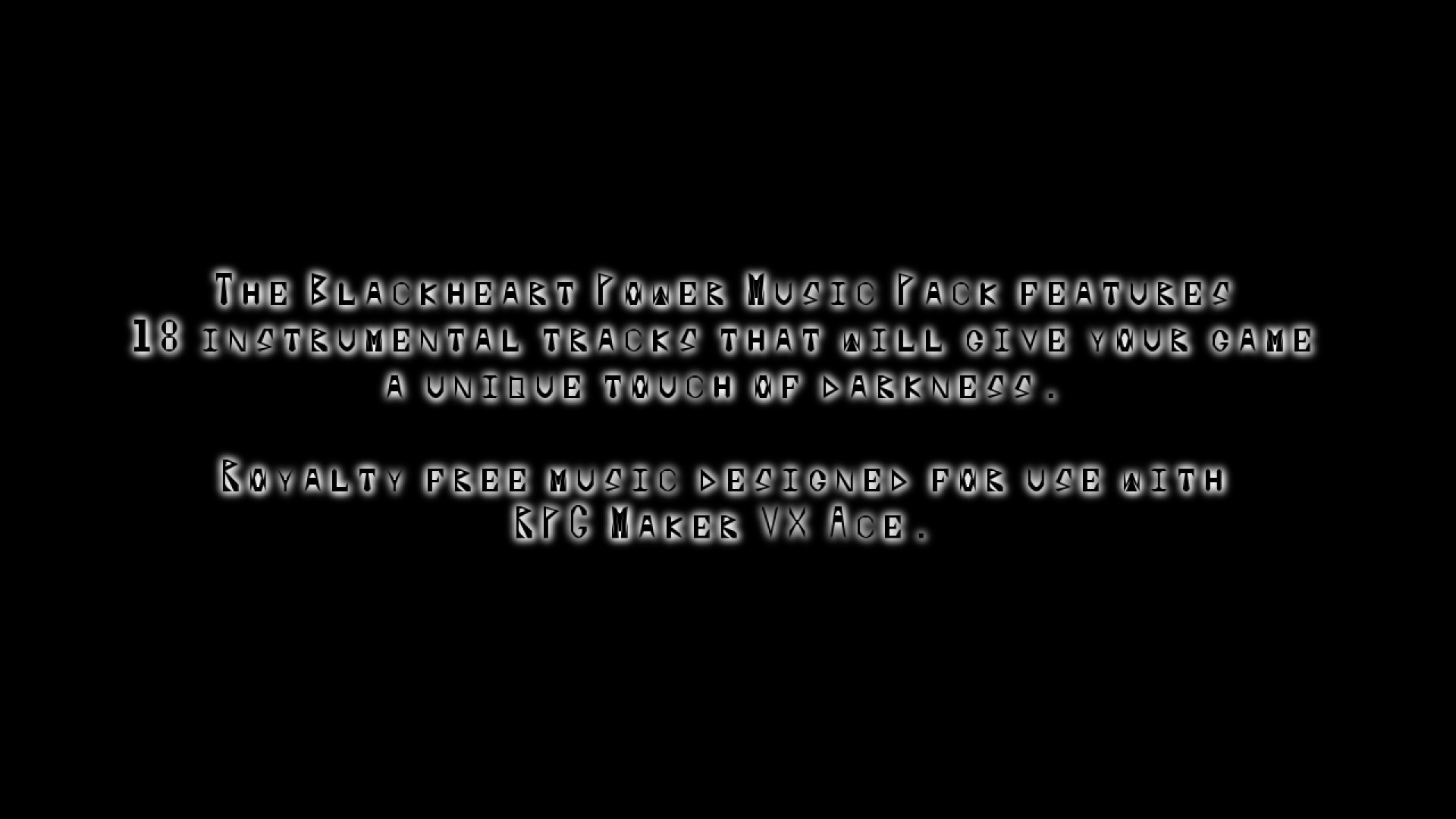RPG Maker VX Ace - The Blackheart Power Music Pack screenshot
