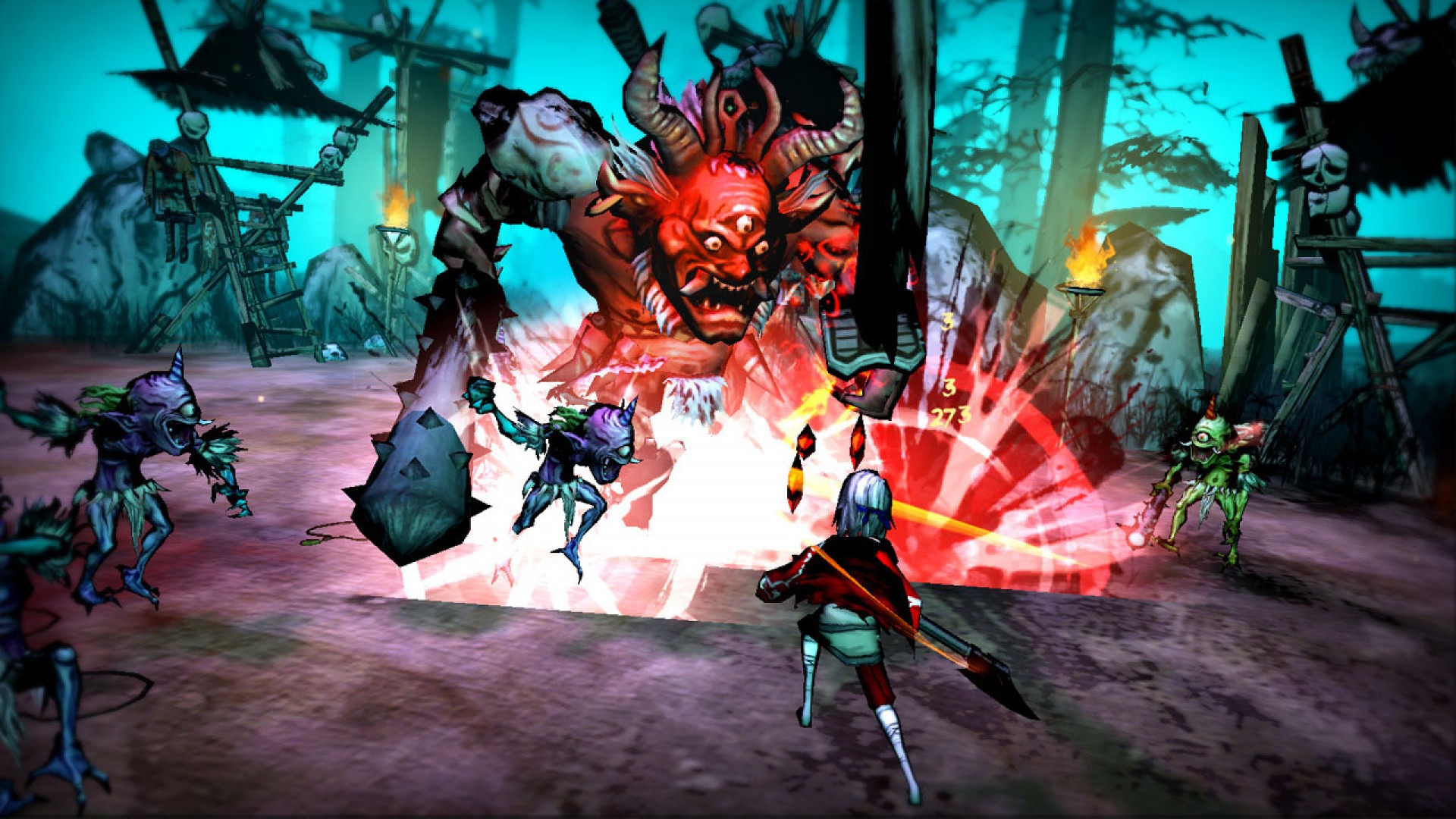 Akaneiro: Demon Hunters screenshot