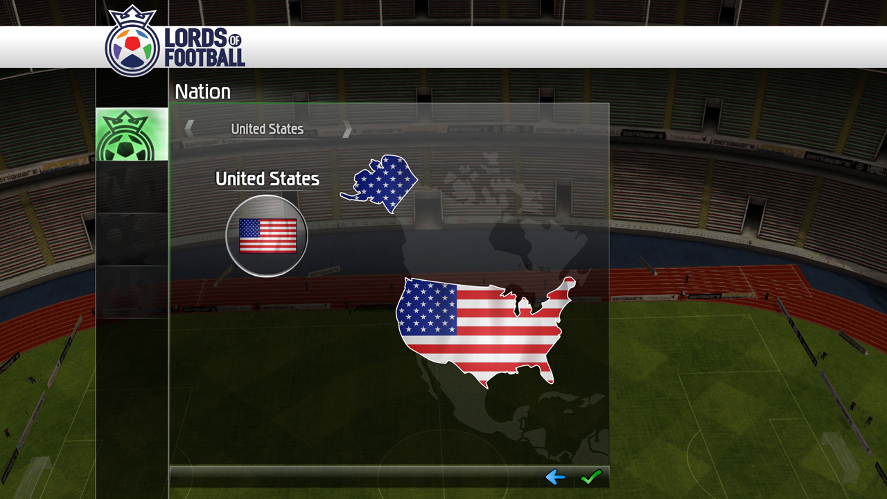 Lords of Football: United States screenshot